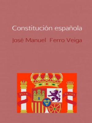 cover image of CONSTITUCIÓN ESPAÑOLA